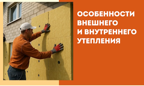 Какие особенности внешнего и внутреннего утепления в Можге