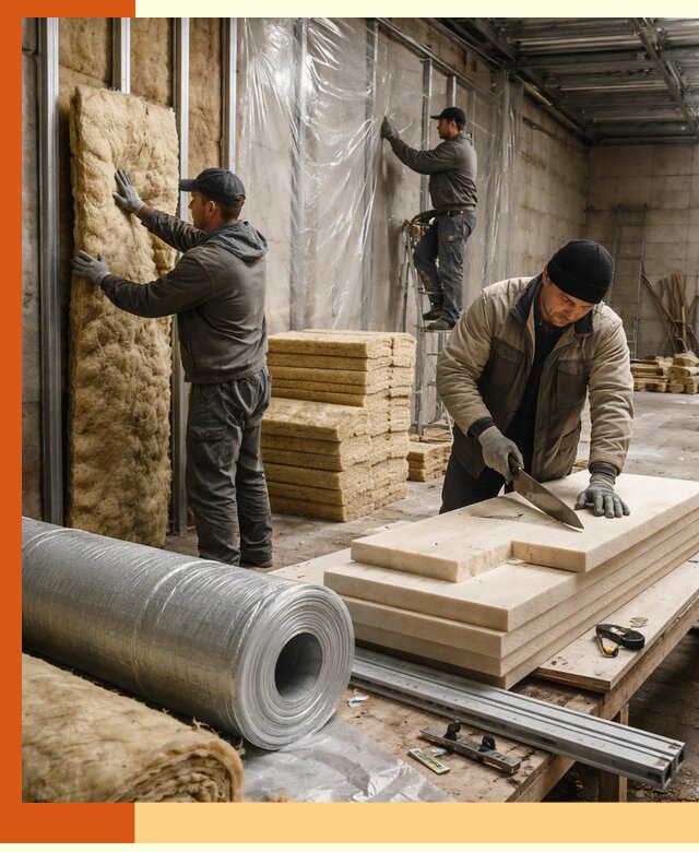 Утепление торгового склада в Можге с энергоэффективными решениями